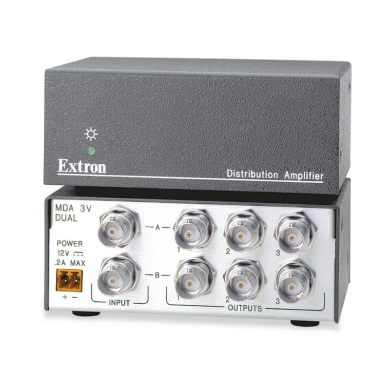 Extron 4 Output Composite Video Distribution Amplifier with Gain & EQ