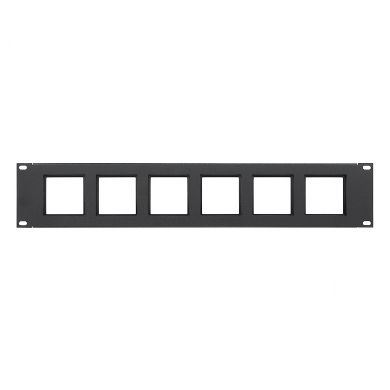 Extron Full Rack Width, 2U Flex55 and EU Mounting Kit - Black