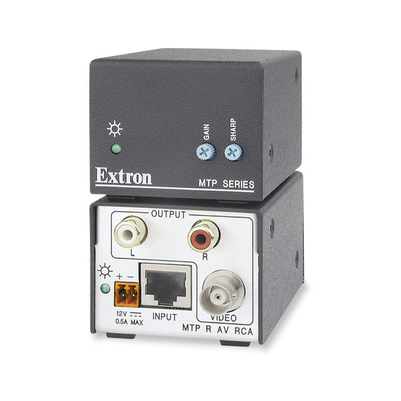 Extron MTP Twisted Pair Receiver for Composite Video and Audio