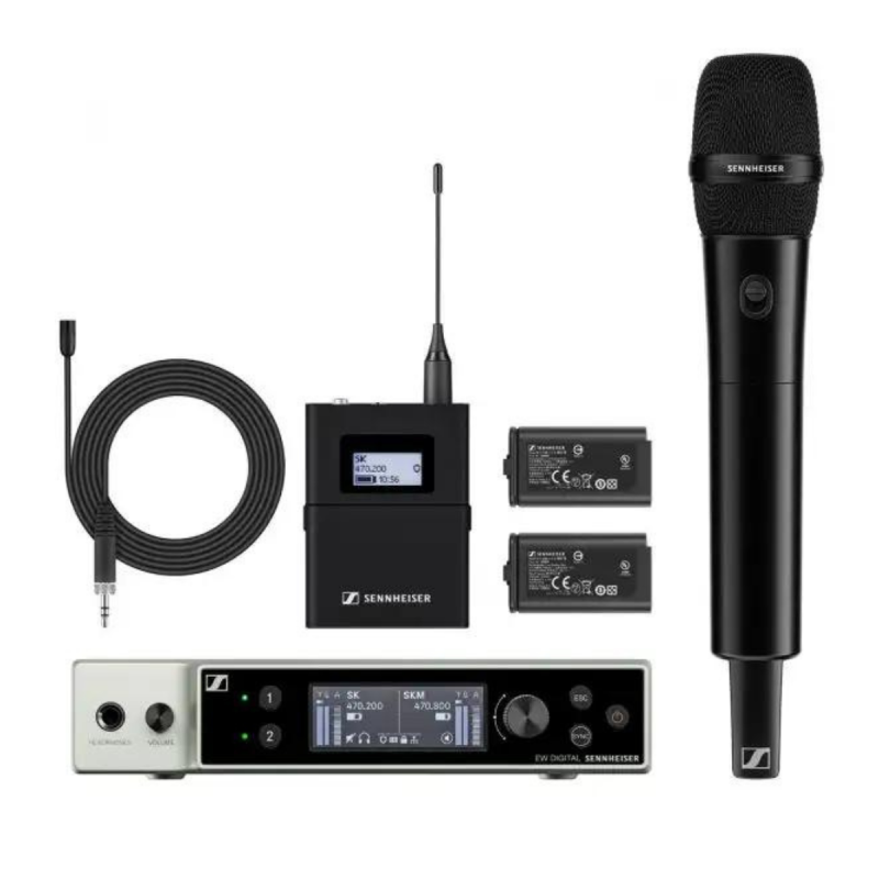 Sennheiser EW-DX Ensemble micro cravate/main ss fil 520-607,8MHz