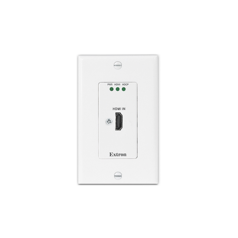 Extron XTP Transmitter for HDMI - Decorator-Style Wallplate - White