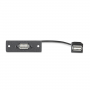 Extron One USB 2.0 Type-A F to F on Pigtail -  Black