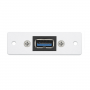 Extron One USB A F to USB B F on Pigtail -  White