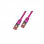 Neklan Cordon Cat 6 SSTP Rose LSOH - 15 m