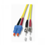 Neklan Cordon FO Duplex monomode 9/125 ST / SC - 15 m