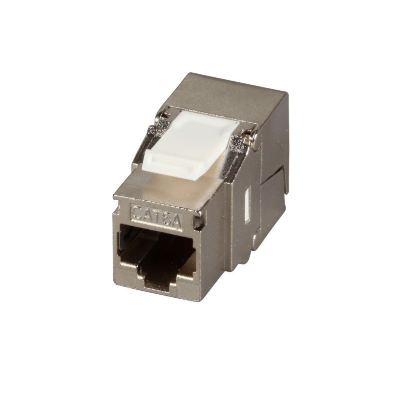 Neklan Embase RJ45 Keystone Cat 6a FTP à sertissage rapide