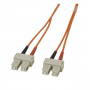 Neklan Cordon FO Duplex multimode 50/125 - OM4 - SC/SC - 2 M