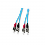 Neklan Cordon FO Duplex multimode 50/125 ST / ST - OM3 - 15 m