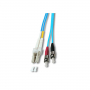 Neklan Cordon FO Duplex multimode 50/125 ST / LC - OM3 - 15 m