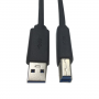 Neklan Cordon USB 3.0 A-B M / M Noir - 1.80 m