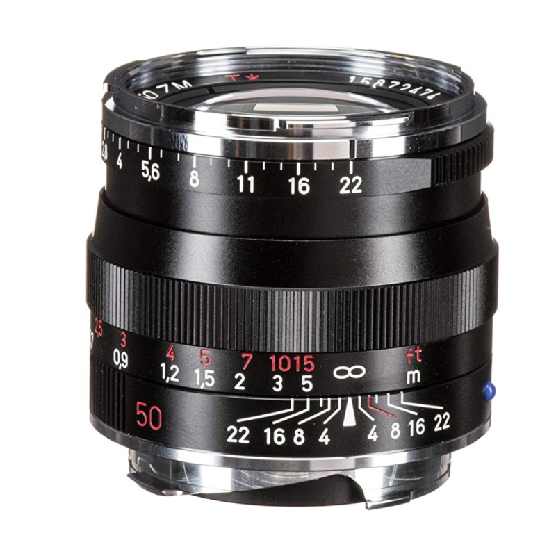 Zeiss Objectifs pour ZM Planar T* 2/50 black