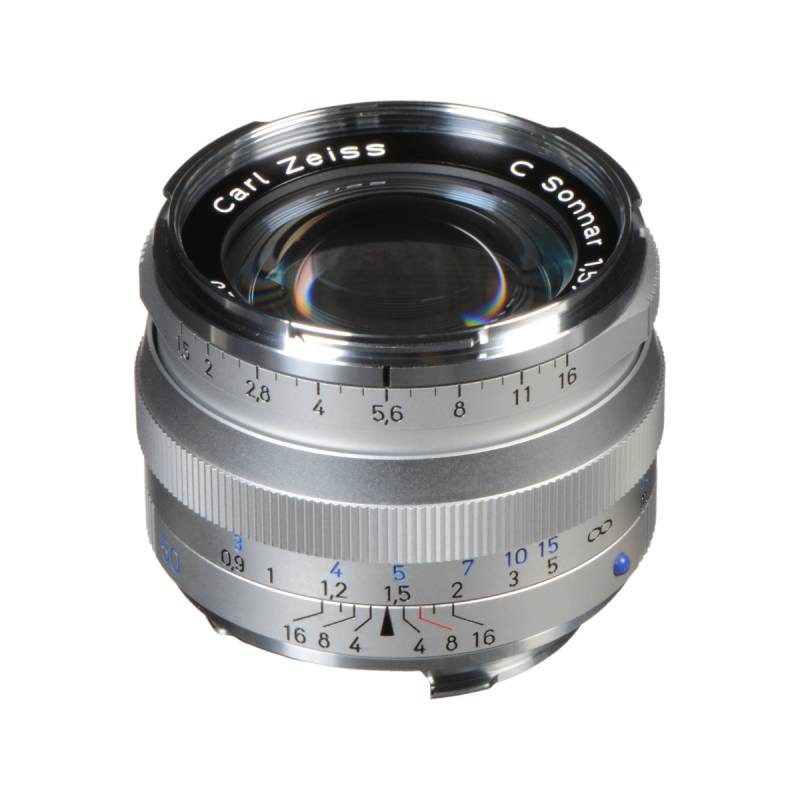 Zeiss Objectifs pour ZM C Sonnar T* 1.5/50 silver