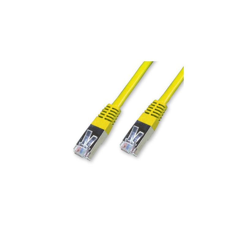 UPTEC Cordon Cat 6 FTP Jaune - 1 m