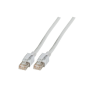 Neklan Cordon RJ45 CAT6A S/FTP à repérage lumineux Gris - 5m