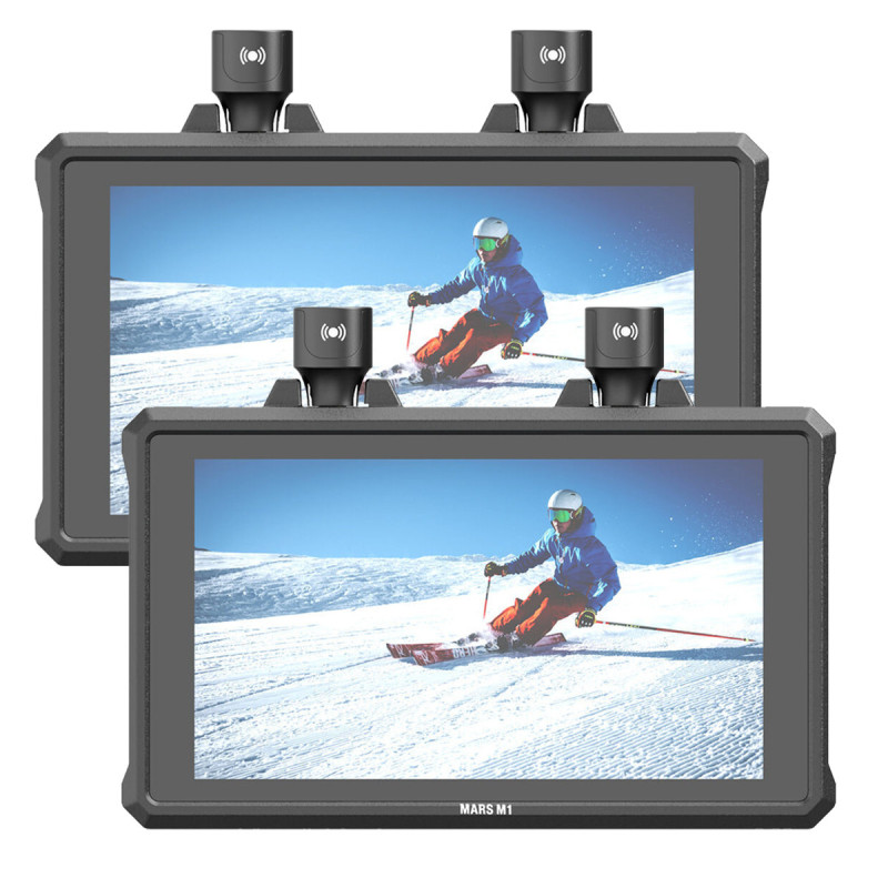 Hollyland MARS M1 : Moniteur 5" tout-en-un - Kit de 2 moniteurs