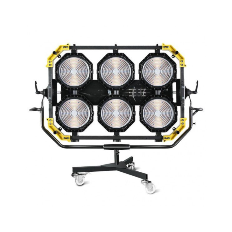 LightStar LUXED-6 Projecteur LED Bi-Color (1080W) avec Lumenradio