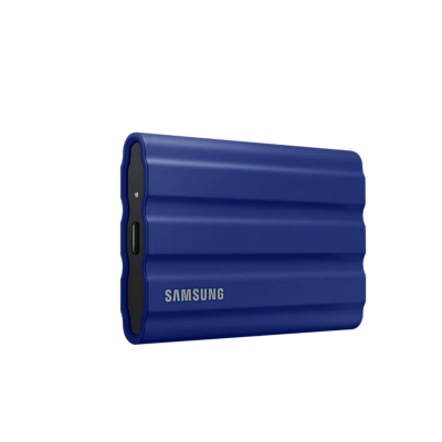 Disque dur externe portable SSD 2To USB 3.2 - Samsung T7 (Bleu