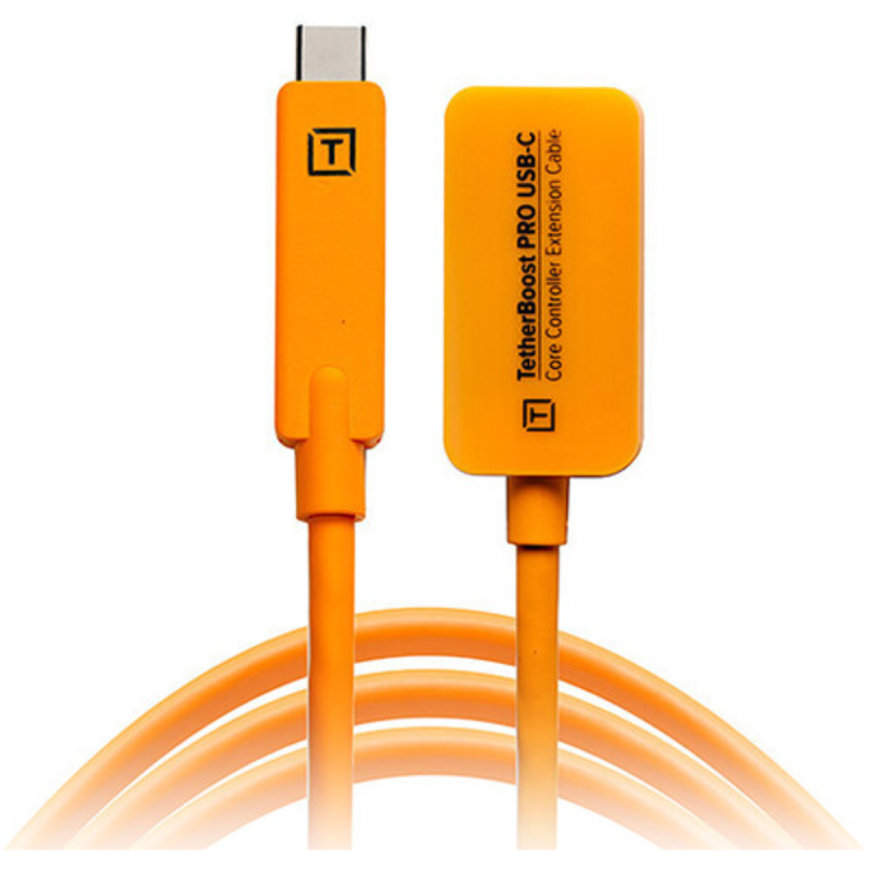 Tethertools TetherPro Rallonge Active USB-C vers USB-C Orange 4.6m