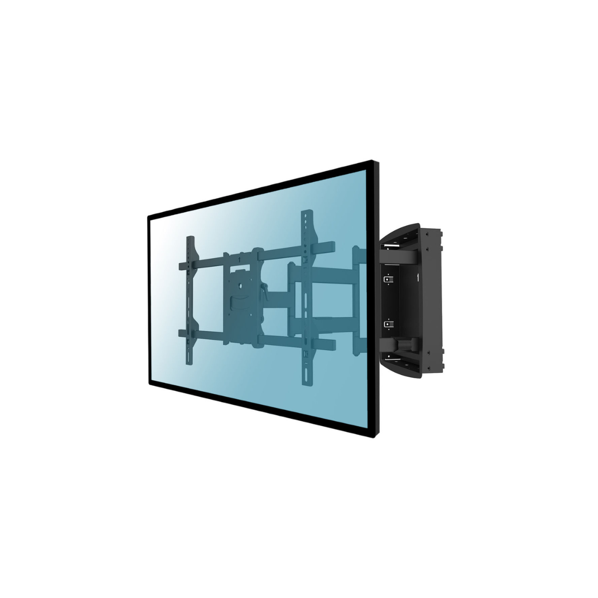 Support mural TV KIMEX pour écran TV 43- 110- Push Pull