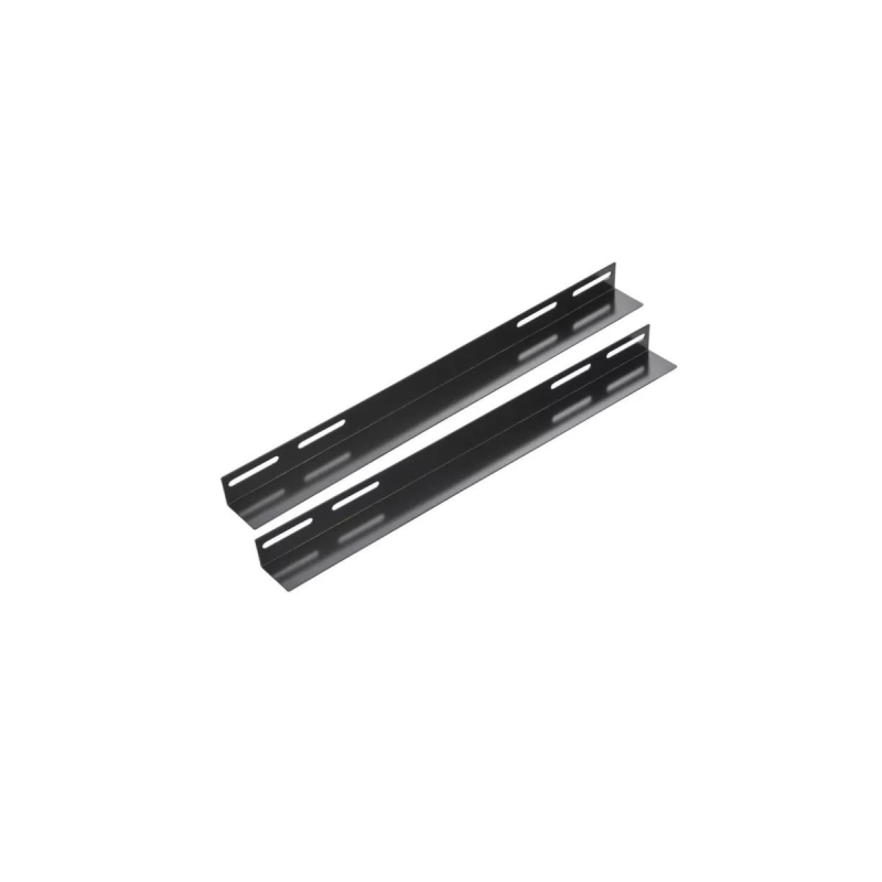 Kimex Kit de 2 rails en L pour rack sol 19´´ profondeur 800mm