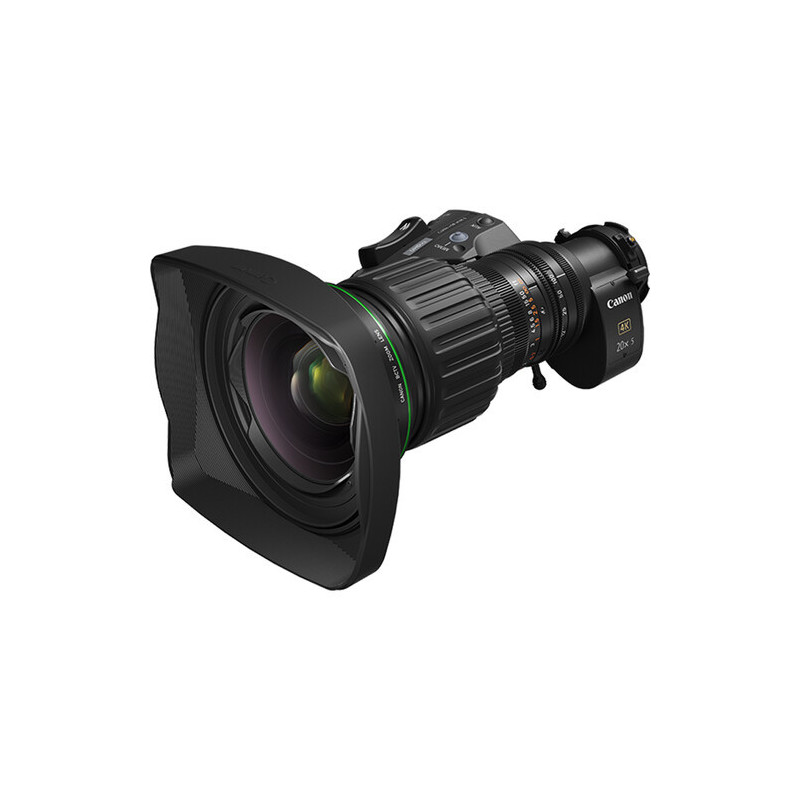 Canon zoom de diffusion 20x 4K à concept hybride flexible