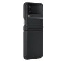 Samsung Galaxy Z Flip4 Coque en cuir noir Design