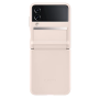 Samsung Galaxy Z Flip4 Coque en cuir Rose Design