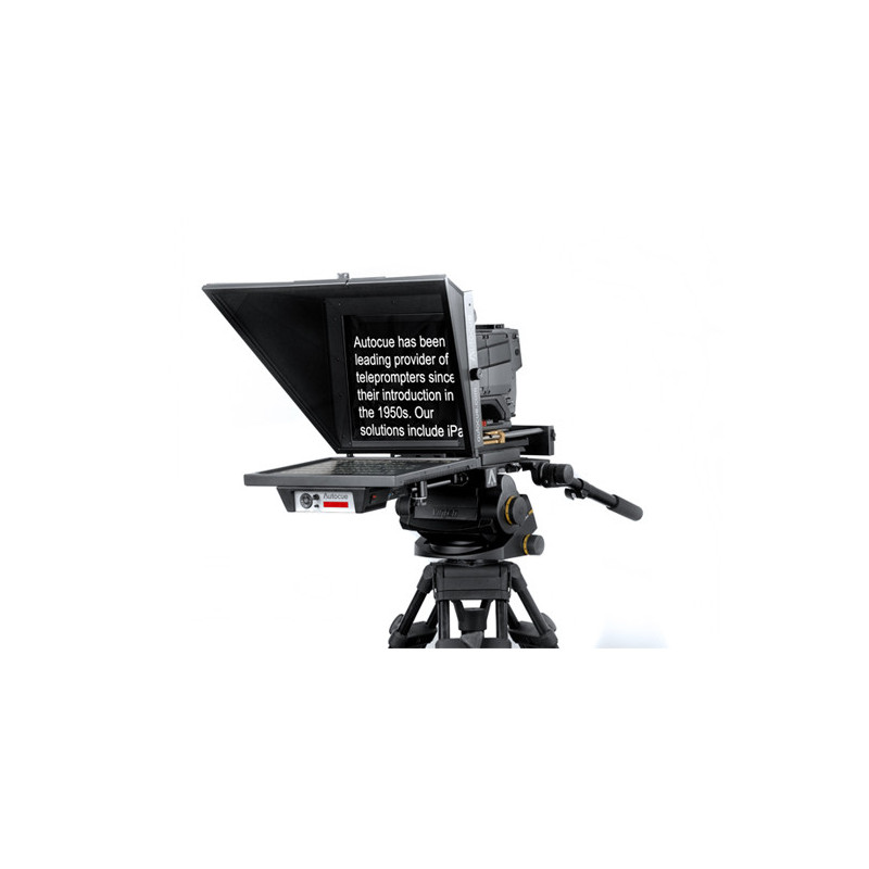 Autocue Téléprompteur Master Series 20" + Large Wide Angle / Hood + Long Rods