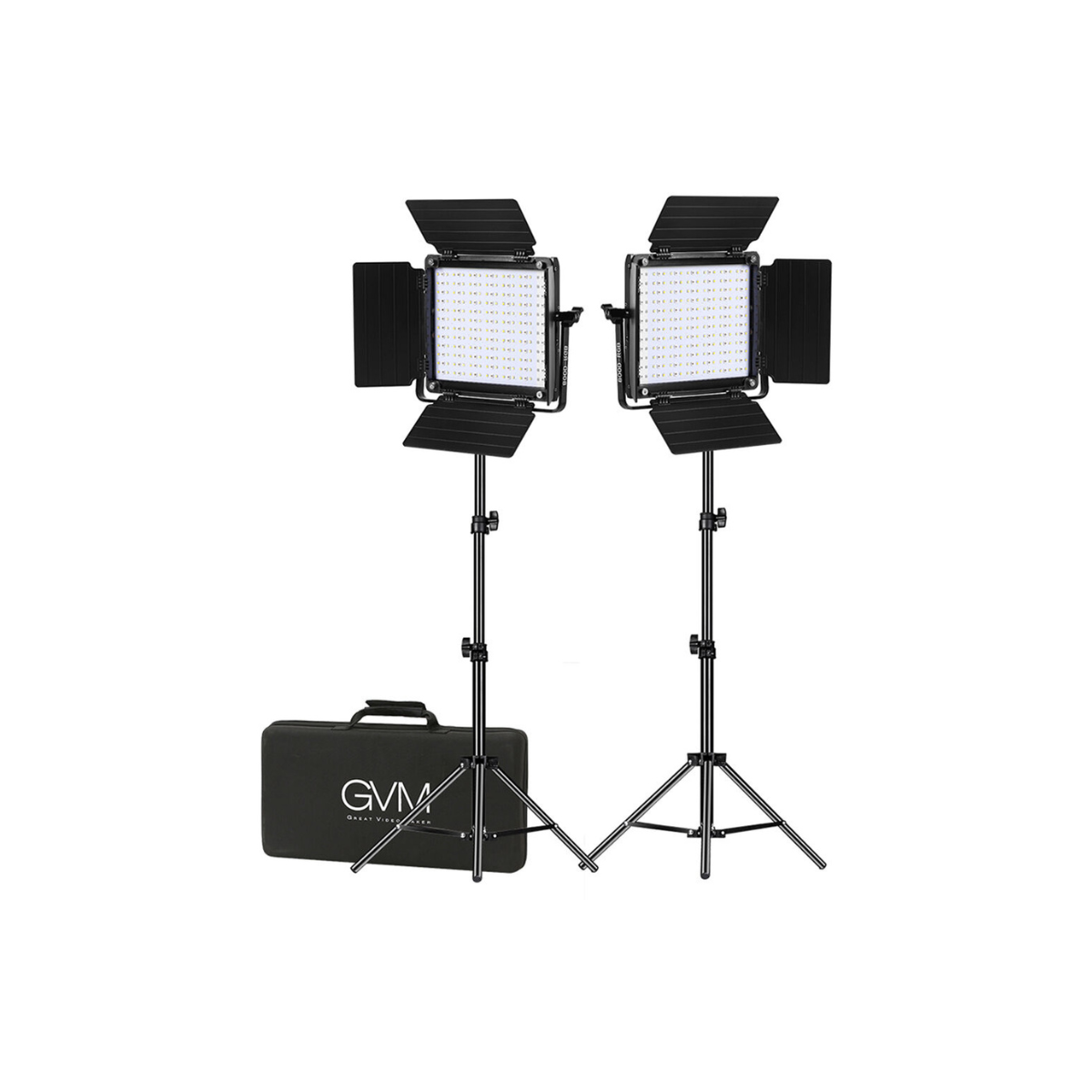 Panneau d'éclairage vidéo LED avec trépied et filtre RVB,kit de