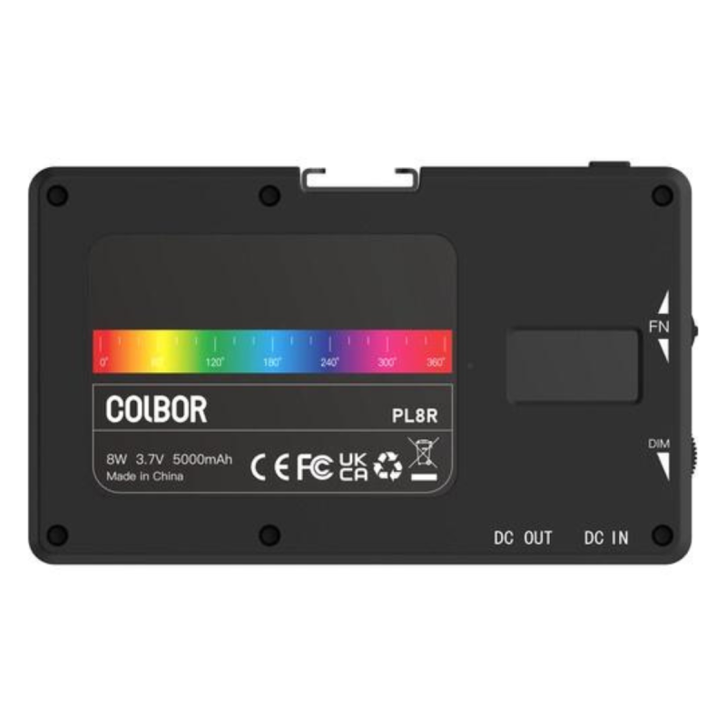 Colbor PL8R Éclairage caméra RGB 5.8W