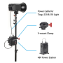 CAME-TV 48V DC Output Dual V-Mount Battery Plate Power Station