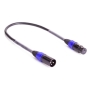 Admiral DMX adapter cable 3M-5F XLR 50cm black