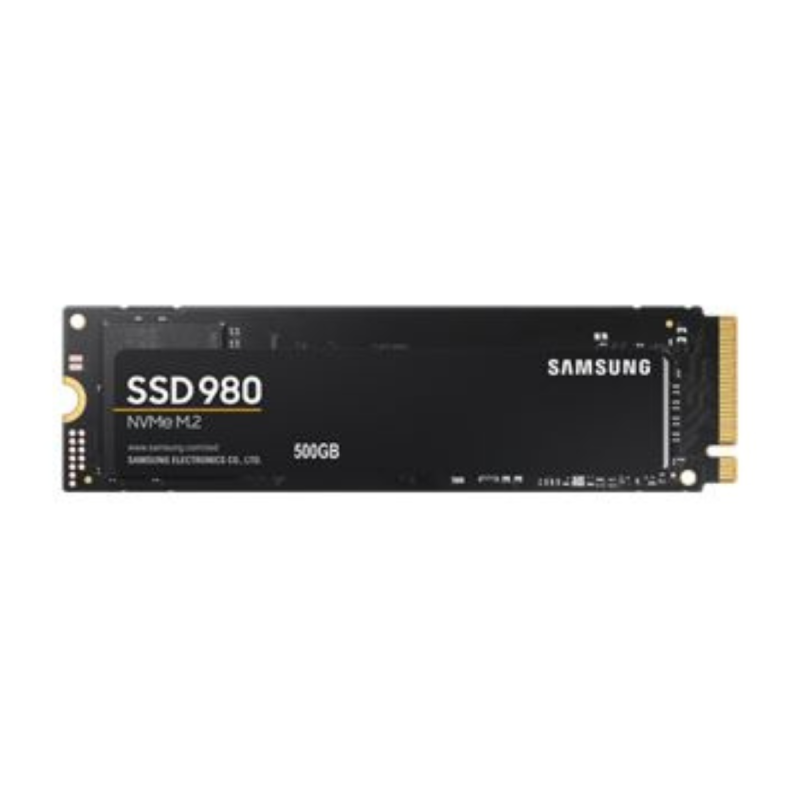 Samsung SSD Serie 980 500 Go M.2 2280 PCIeGen.3 X4, NVMe1.4 DRAMless