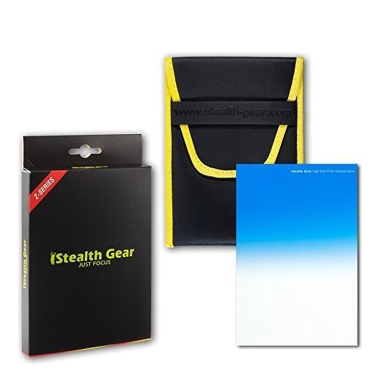 Stealth Gear Filtre Grand angle gradué bleu (100 x 130 mm)