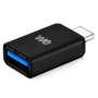 WE Adaptateur USB-C male/USB A femelle noir - USB3.1