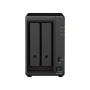 Synology NAS Tour DS723+ 1TB (2x0TB) avec disques SSD Entreprise