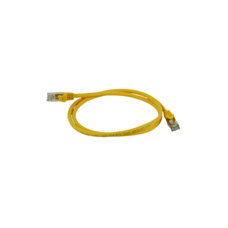 UPTEC Cordon Cat 6 FTP Jaune - 50 m