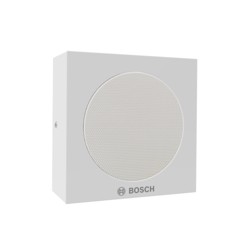 Bosch Lot de 6 haut-parleurs coffret métal 6 W carré EN54-24