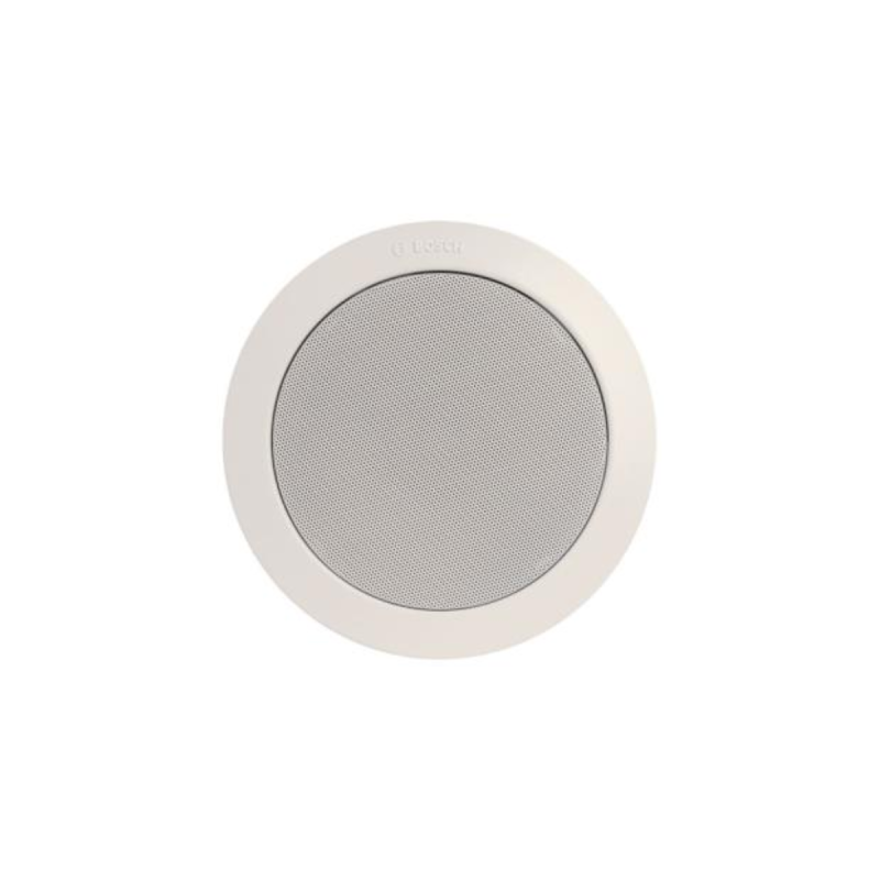 Bosch HP de plafond 6W en 100V. Grille métallique blanc