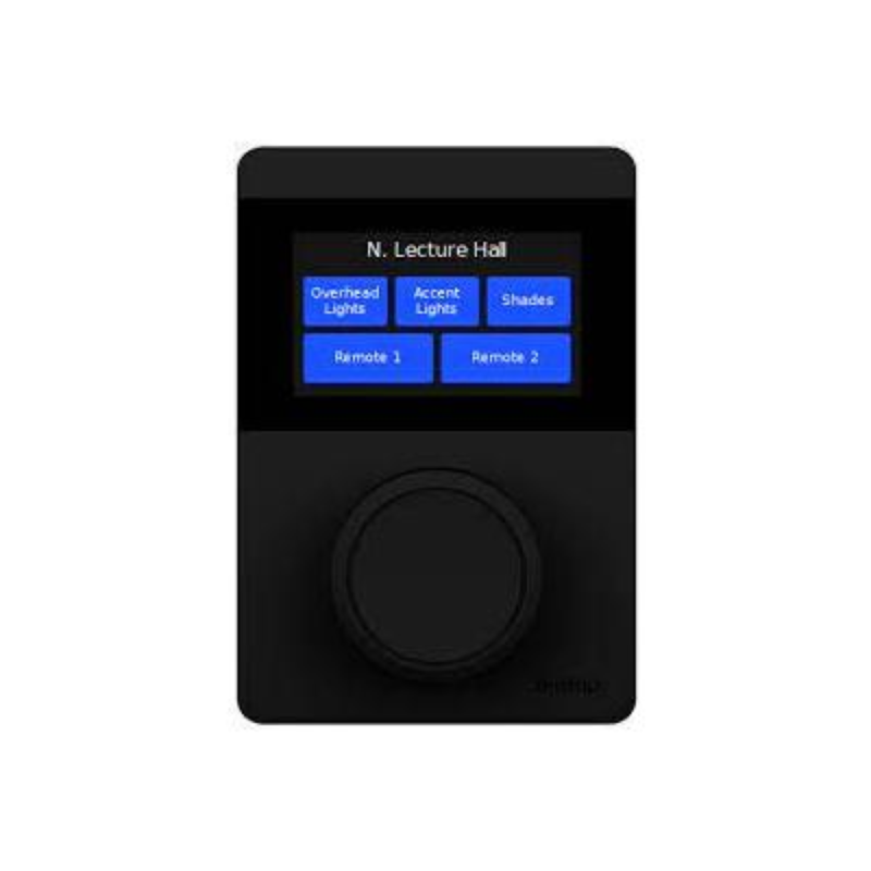 Biamp Pavé de commande tactile avec bouton, noir