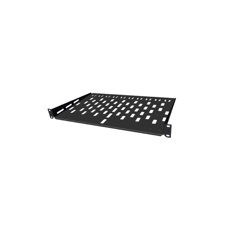 Biamp 1 RU rack shelf for TesiraFORTE X, Devio SCX, TesiraCONNECT