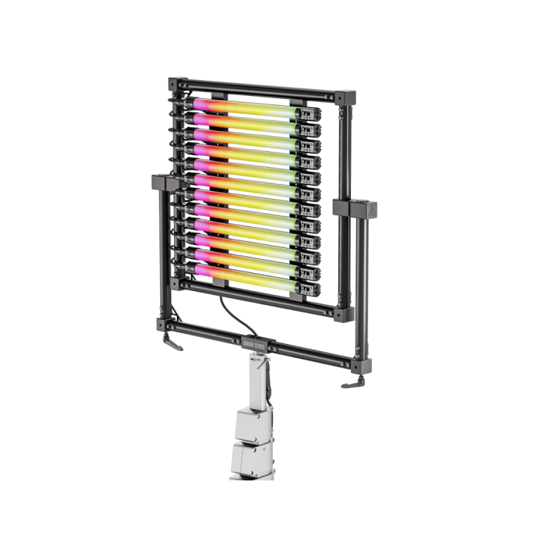 Quasar Ossium frame c/w 12x 4’ Rainbow 2 (EU power cable)