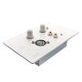 Cloud Dante Line\Mic Active Input Plate (White)