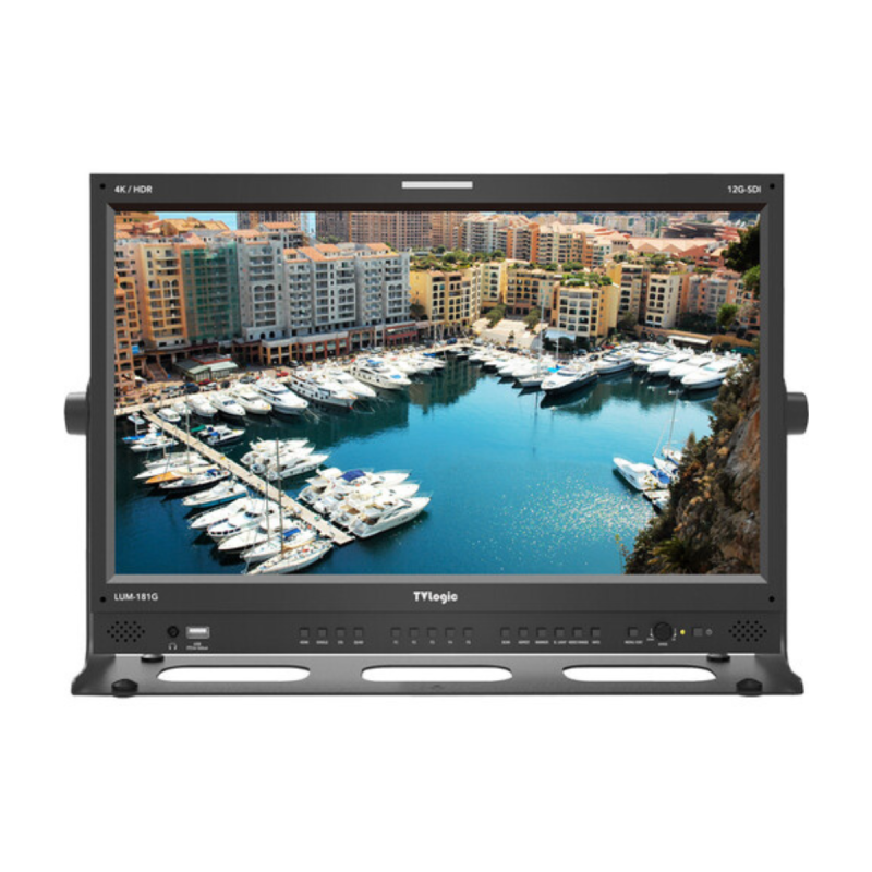 TV Logic 18.5" 4K Input-Ready Monitor LCD 1920 x 1080 LCD Panel