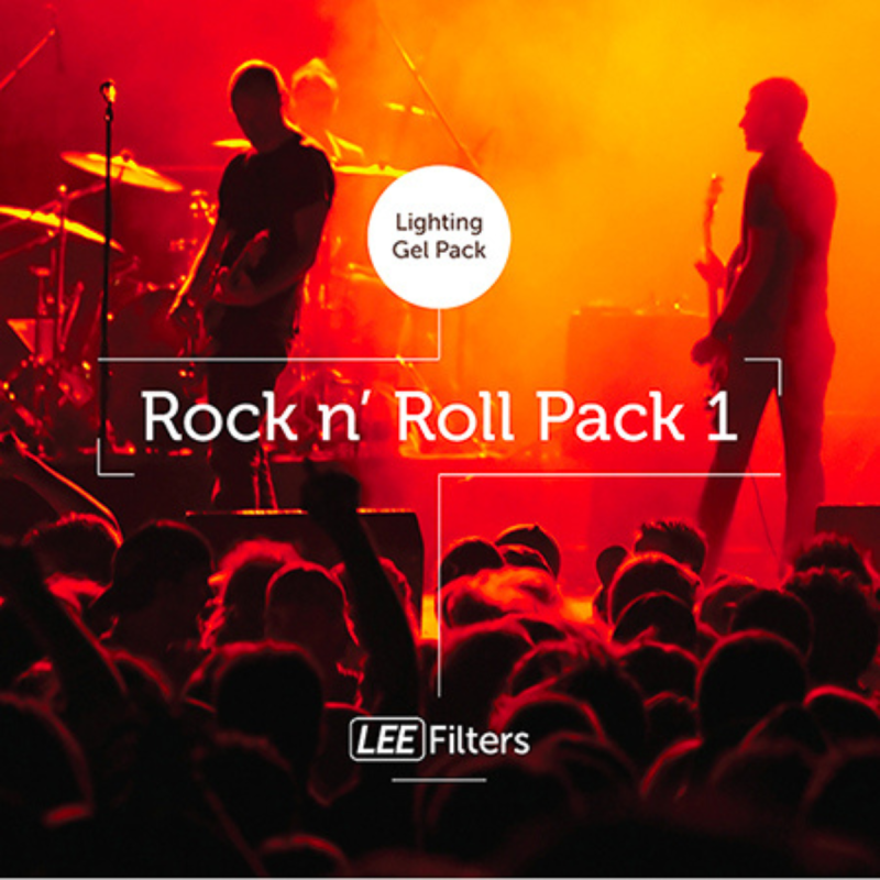 Lee Filters Filtre gélatine Rock n' Roll Pack 1 12 feuilles 25cmx25cm