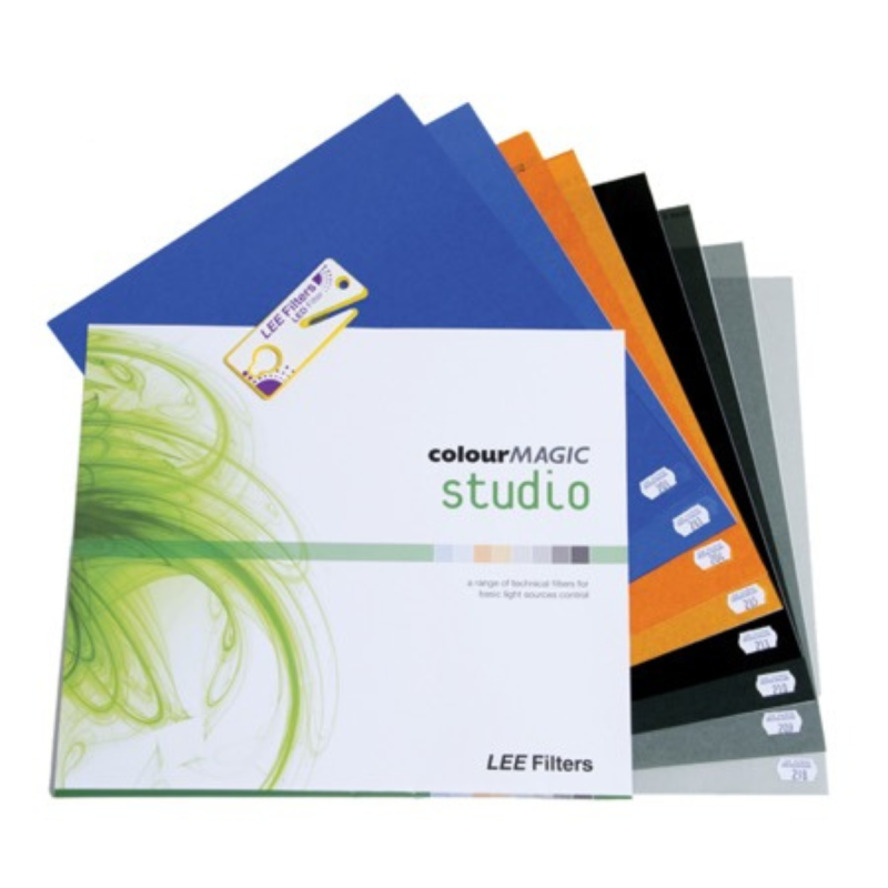 Lee Filters Filtre gélatine Studio Pack 12 feuilles de 25cm x 30cm