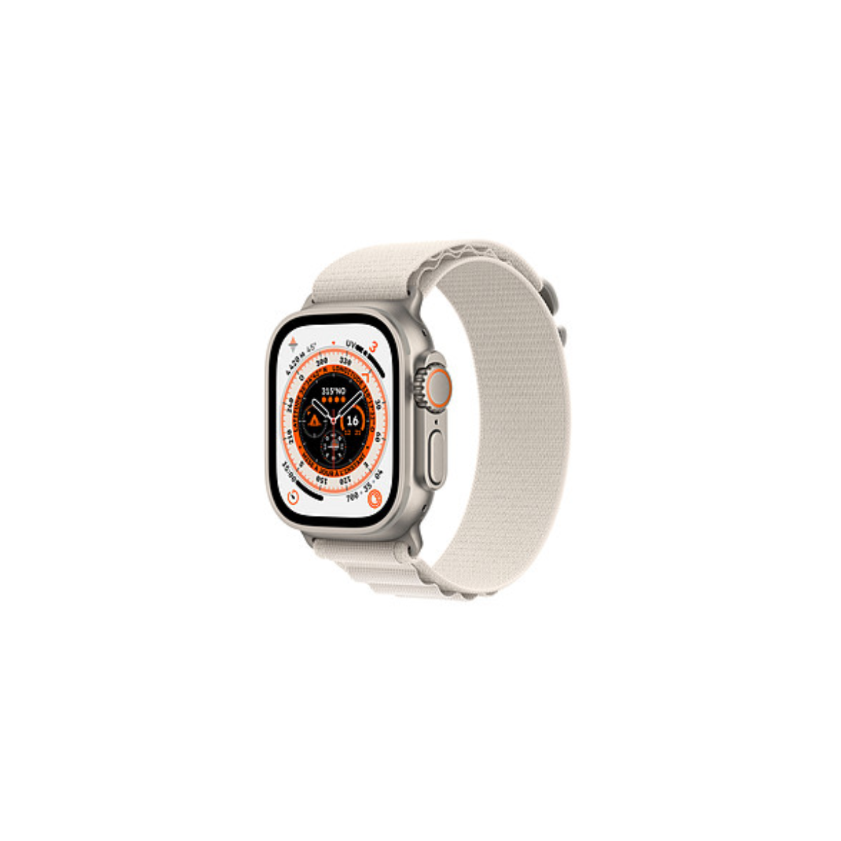 Bracelet avec coque Aventure Apple Watch Ultra 2 49mm, noir