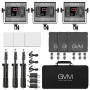 GVM Kit de 3 Panneaux LED Bicolores GVM-480LS