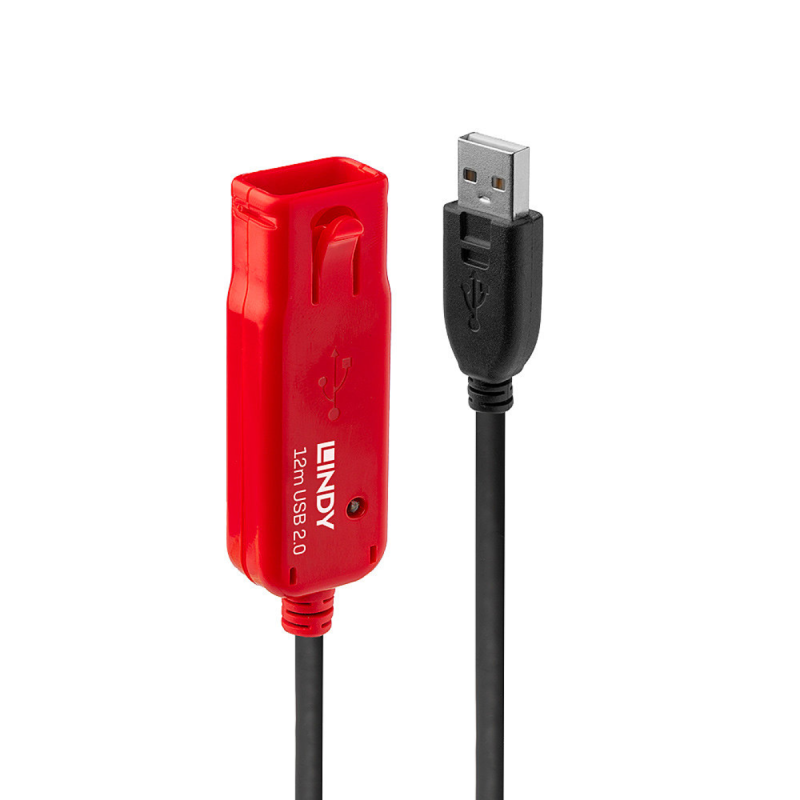 Lindy Rallonge active USB 2.0 Pro, 12m