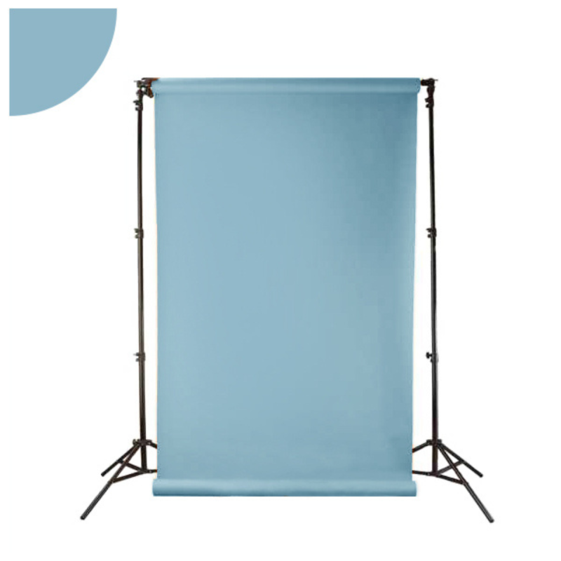 BD Rouleau fond papier  2,72 x 11 m ALASKA BLUE